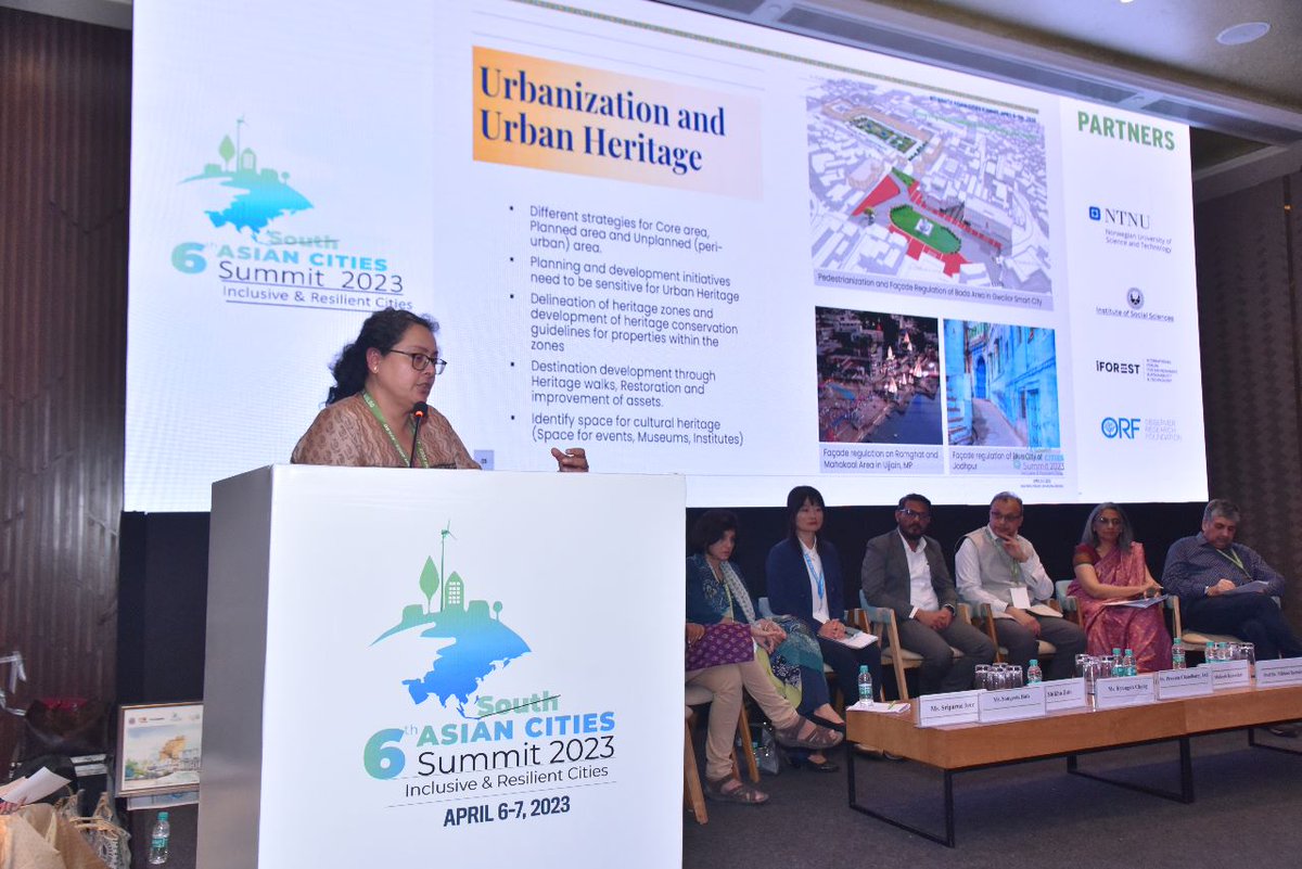 Snippets of  Session 6-Preserving Urban Heritage &amp; Strengthening local identity in the 6th Asian Cities Summit organised by <a href="/AIILSG_Official/">All India Institute of Local Self Government</a> on 5- 7 April, 2023, at Aloft by Marriott, New Delhi.

#6thACS #AsianCitiesSummit #ACSNewDelhi #InclusiveandResilientCities #india #delhi