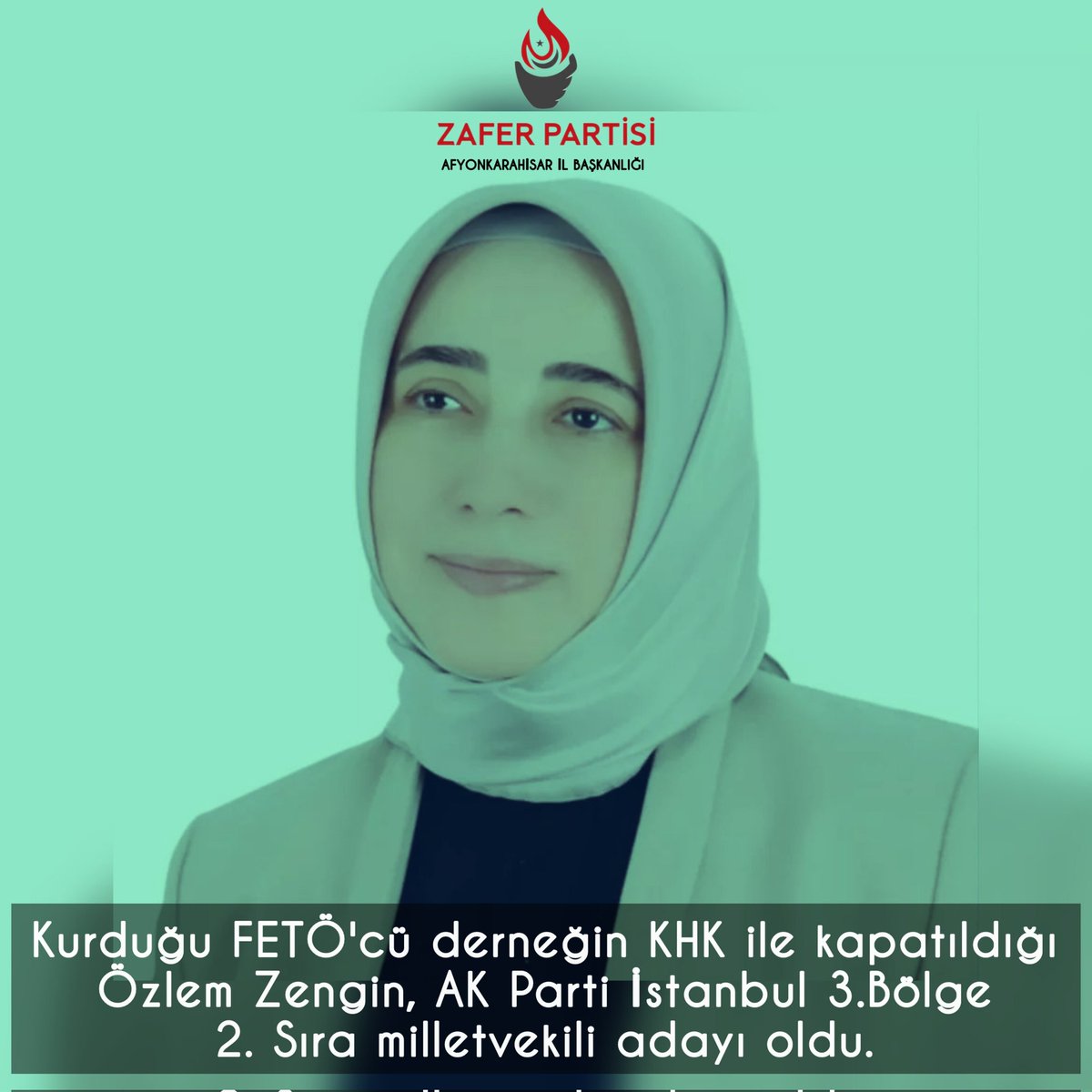 Meclisi hainlerin eline bırakma! Ülkeyi siyasetçi kılığındaki teröristlere teslim etme! 
#ZaferPartisi burada!