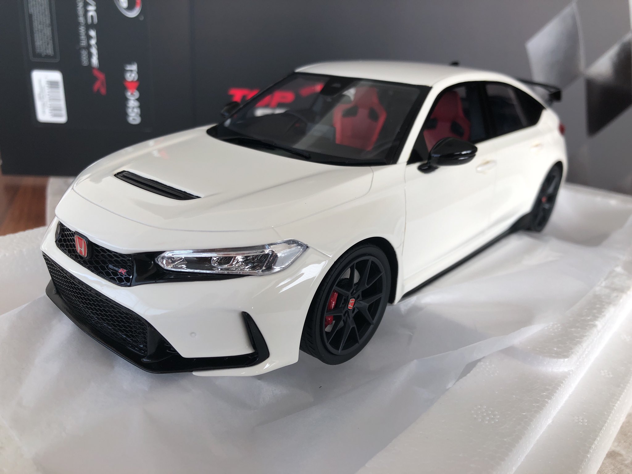 ミニカー 美品 希少】トップスピード 1/18 無限シビック Type R