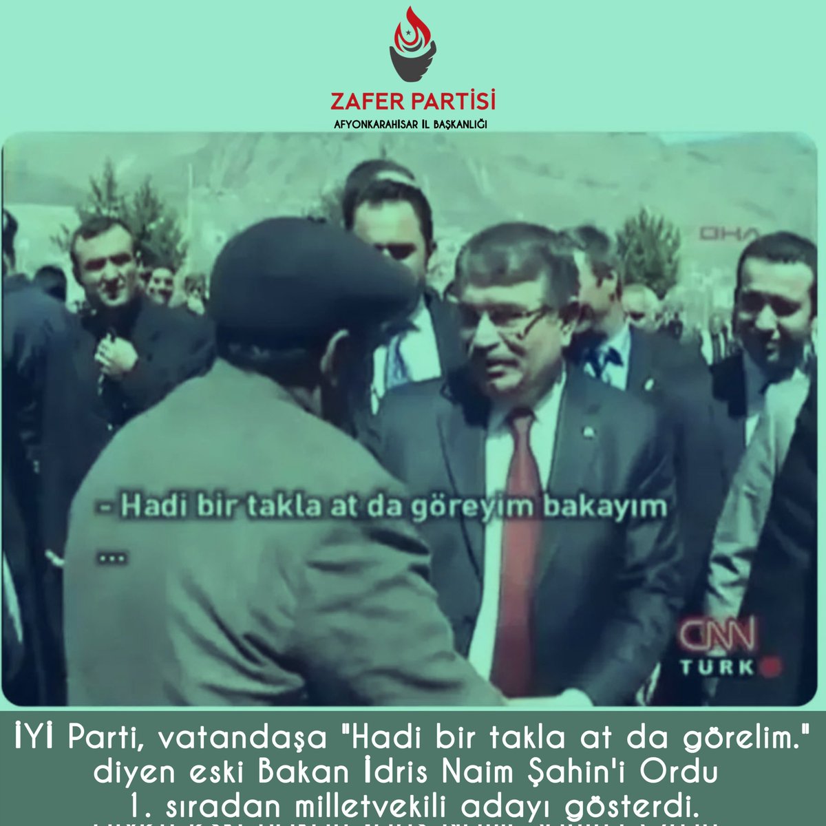 Meclisi hainlerin eline bırakma! Ülkeyi siyasetçi kılığındaki teröristlere teslim etme! 
#ZaferPartisi burada!