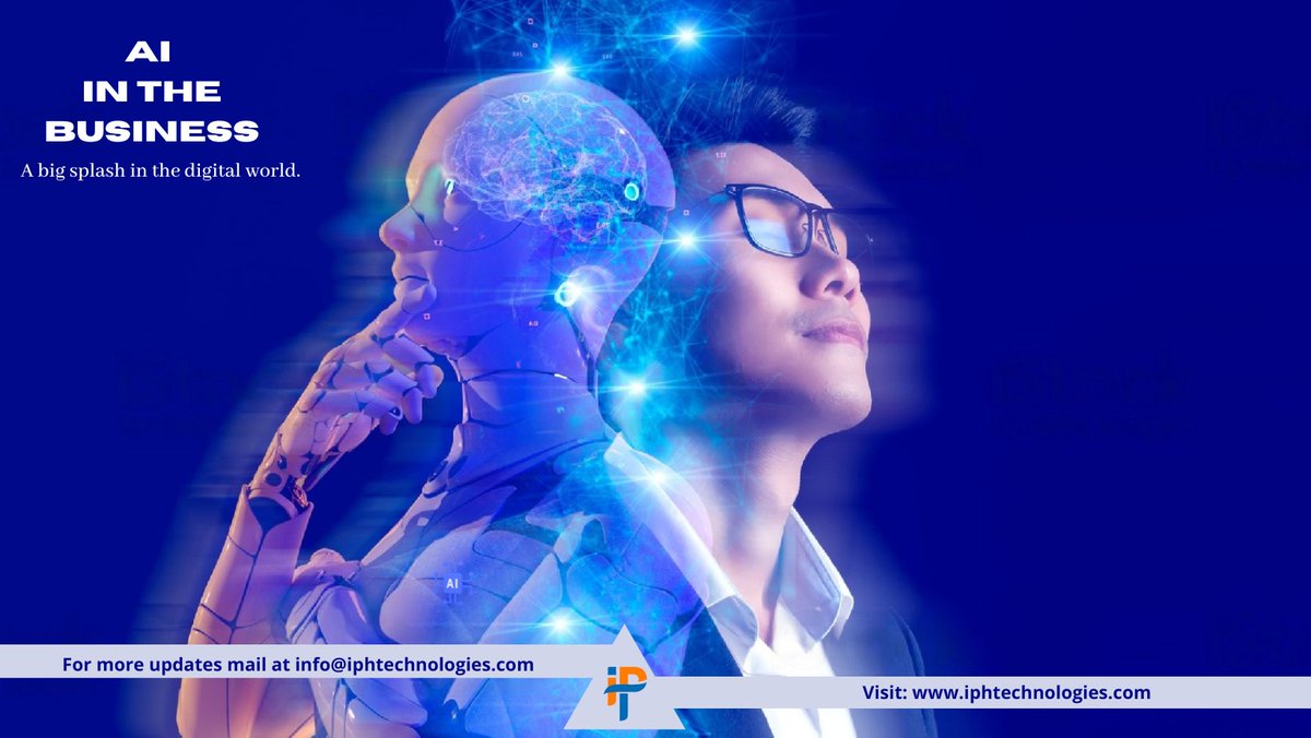 iphtechnologies's tweet photo. The field of technology known as #artificialintelligence (#AI ) enables machines to automatically carry out tasks that would otherwise need human intelligence.
#AI #artificialintelligence #machinelearning #business #digitaltransformation #technology #b2b #iphtechnologies https://t.co/10ySbYK6wI