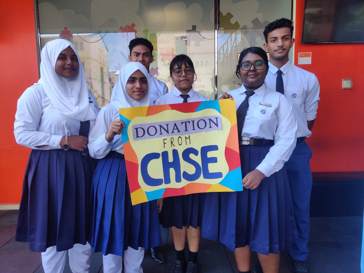 CHSE_HighSchool's tweet photo. We are so happy to be able  to contribute such massive love to the beautiful children of @maldivesautism
#Smile😀On #learningopportunity
#bemindful
#respect
#acknowledge #uniqueminds
A big thank you to all students who participated 🩷🩷
@aisthly
@MoEdumv https://t.co/qi0LR4v33X