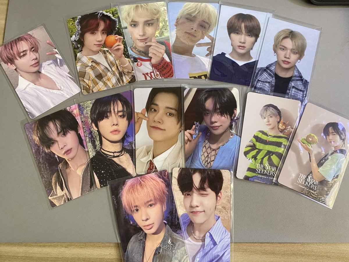 FllH0pe's tweet image. ic interest check! (wts lfb txt for exposure)

selling as a set! (will include official merch)

kindly dm me if your interested + ur budget 

~will add a few unsealed albums (around 2-4?? not sure yet)