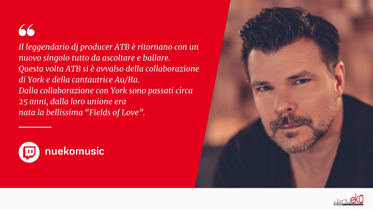 Exciting news for music lovers! 

Nueko Music Magazine features the latest single from <a href="/atbandre/">ATB</a> <a href="/Yorkmusic1/">YORK</a> <a href="/heyitsau_ra/">green bean</a>

Don't miss out, head to the website now to read all about it! 

#newmusic #edmfamily #NuekoMusicMagazine