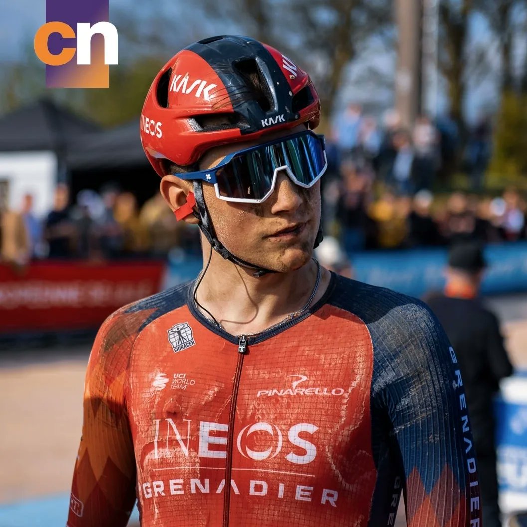 RidgeRacingCS's tweet photo. Youngest Roubaix rider in 86 years!
@mathieuvdpoel's victory @parisroubaixcourse was the top story. But @Joshytarling carved his own slice of history. The Briton had a day to remember. The 19-year-old the youngest man to take on the race in 86 years.

📸 @ispaphoto
#parisroubaix https://t.co/xV6mefWIPN