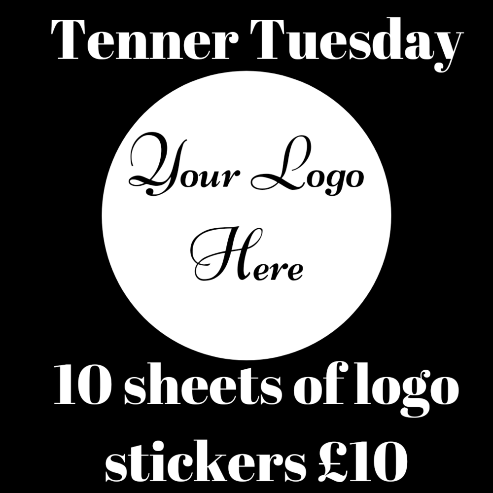 Tenner Tuesday - 10 sheets of logo stickers for £10 on matte paper 

(Must already have a logo)

Four sizes available 

35mm - 35 per  sheet
40mm - 24 per sheet
51mm - 15 per sheet
69mm - 8 per sheet 

heydadadesigns.com/shop/bundles-a…

#MHHSBD #smallbusinesstips #smallbiz #stickers
