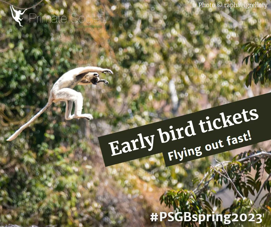 Have you grabbed yours yet? Our early bird tickets are flying out fast! 🕊️ 
Tickets include refreshments on arrival, vegetarian lunch buffet + alcoholic beverage alongside poster presentations 🍸 #PSGBspring2023

Grab your ticket now 👉 psgb.org/pages/14-meeti…