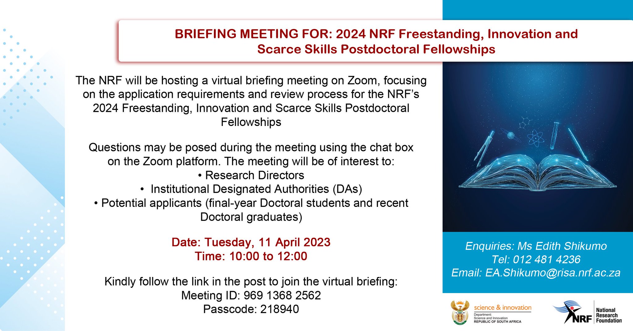 National Research Foundation of South Africa on Twitter "Are you