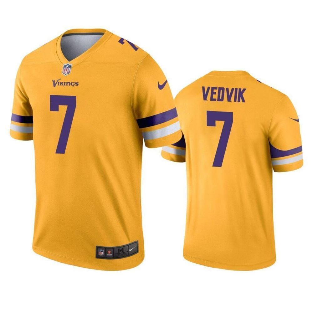 Discover the Minnesota Vikings Kaare Vedvik Gold Inverted Legend 3D Jersey, the perfect blend of style, comfort, and quality. Designed with the true sports fan in mind, this jersey showcases your passion for the game while providing unmatched comfort

https://t.co/zLZVVNLm5n https://t.co/7vqurrowCd