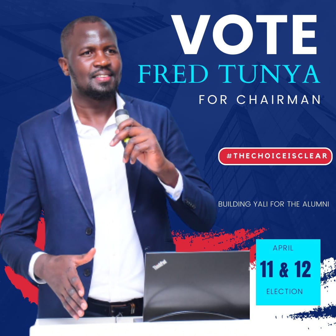 fredtunya's tweet photo. My name is Fred Tunya, your fellow @YALIAlumniKe
This is just a kind reminder to make a plan to vote today, RLC has sent a unique link to you via email to vote. I can't thank you enough for your patience & allowing all candidates to sell their manifesto to you.
#LetsVote
#Tunya🙏 https://t.co/s2fKyOkNuX