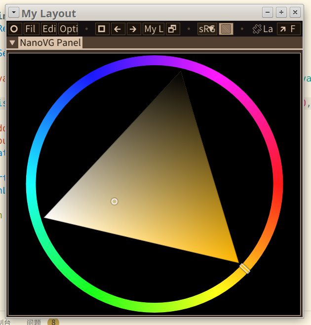 ChengduLittleA's tweet photo. #NanoVG is cool! Working together with #laGUI, even with anti-aliasing. https://t.co/vUr9u6v0c5