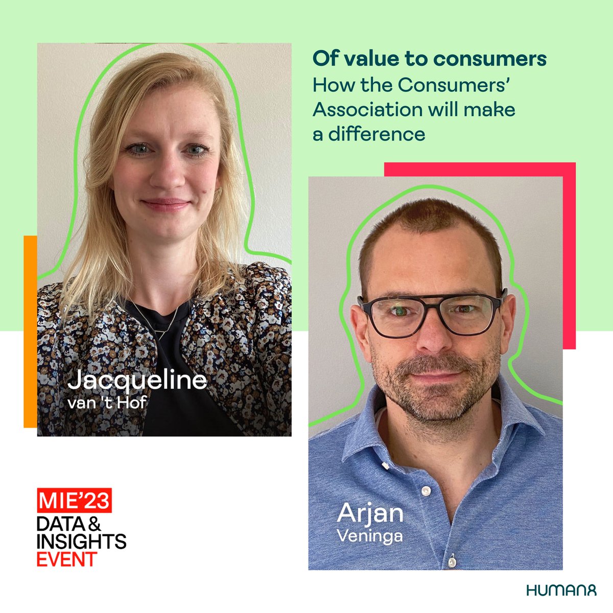 What do today's consumers actually want?

How can you (your brand) be valuable?

Join Jacqueline, Arjan and <a href="/Consumentenbond/">Consumentenbond</a> on May 9, live on the <a href="/MIE_NL/">MIE - Nederlands grootste Data & Insights Event</a> stage, to answer these questions and more!

See you there? 🔗 mie.nl/programma.php

#dowhatmatters #humaninsight #MIE23