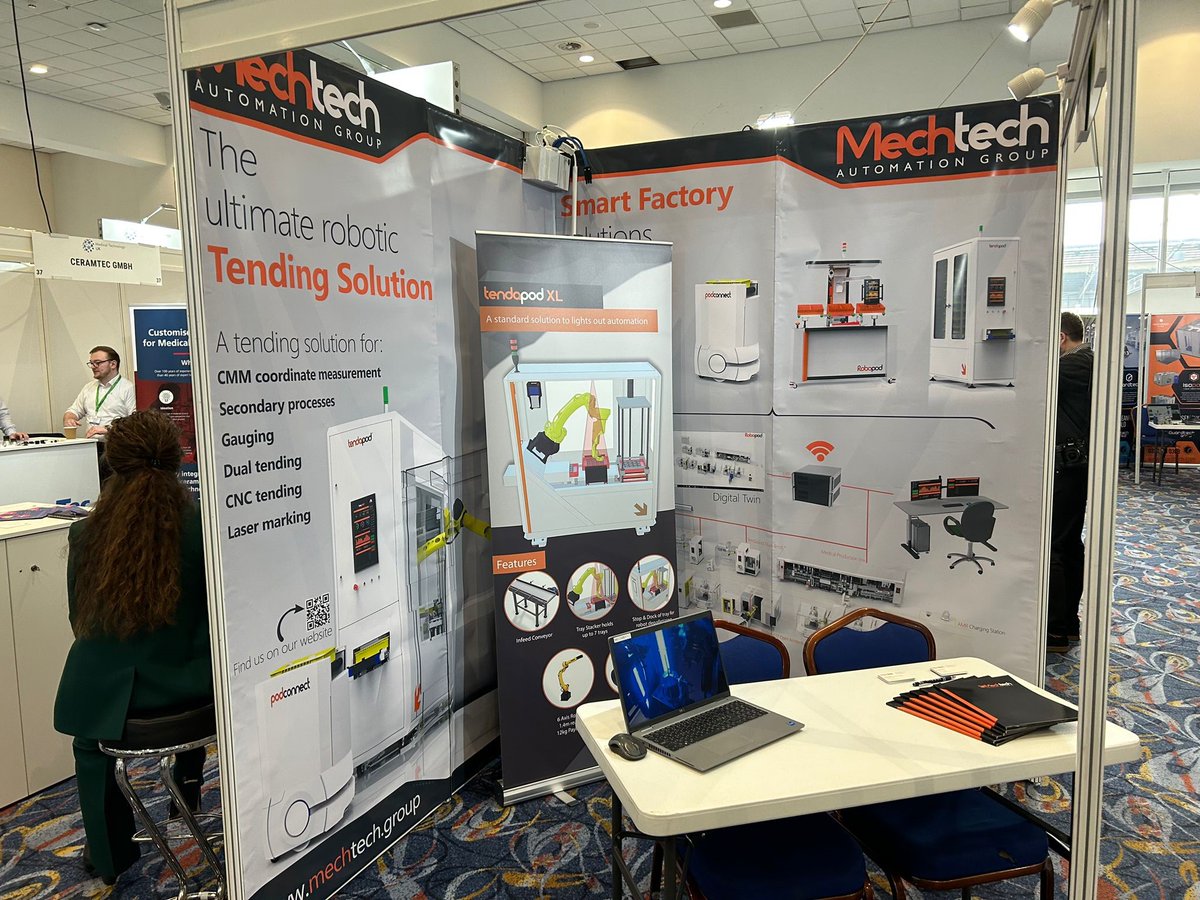 _Mechatronic's tweet photo. Have you met our team at a recent exhibition?

Keep in touch!

Contact us today to discuss our world-class automation
&amp;  integrated smart factory solutions - https://t.co/TA6RieF8p6

#BeyondSmart #SmartFactory #DigitalManufacturing #UKManufacturing https://t.co/BVKXIW29Ji