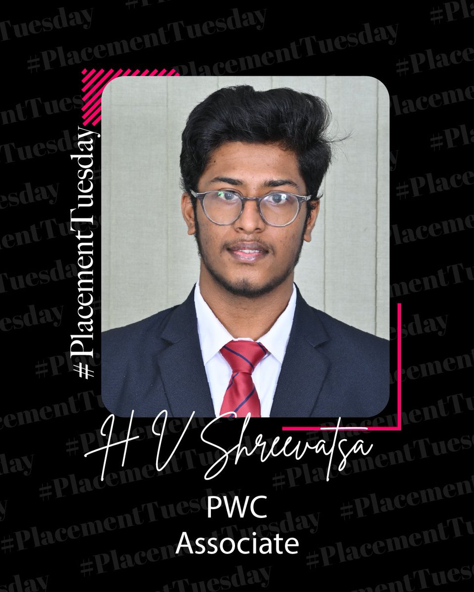 RVIM_Official's tweet photo. We are thrilled to see our students begin their journey as industry pioneers with @PwC_IN . From #RVIM, we congratulate them for their success and wish them the best in all future endeavours.
#PlacementTuesday #CollegePlacements #NewCareer #CareerOpportunities #Placement https://t.co/eDBx4ZUSBQ