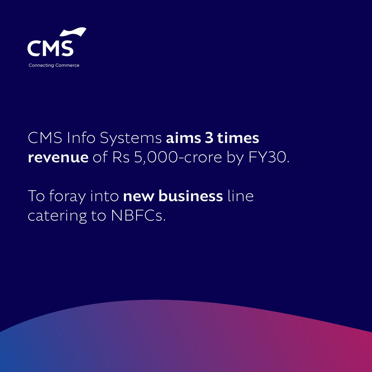 systems_cms's tweet photo. In an exclusive interview with @Leleabhijit (@bsindia), @kaulrajiv discussed our revenue growth plan and new business opportunities.
Read the full article here: https://t.co/JH7onRPrR3
#cmsinfosystems #cashmanagement #connectingcommerce #growthopportunities https://t.co/dYdhsgJ3yv