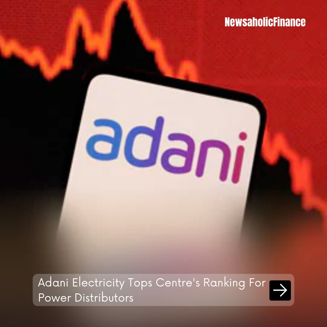 #Adani Electricity scored 99.6 out of 100 marks in the #powerministry's 'Annual Integrated Rating and Ranking' of 71 #power discoms.
.
.
.
.
.
#Newsaholic #NewsaholicFinance #FinancialNews #AnnualRating #Power