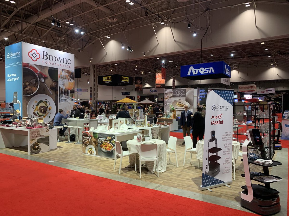 orionstar2016's tweet image. #iAssist and #iHost are showcased at RC Show 2023!

You can find #orionstar #robots at Booth 2219 (Browne) and Booth 1119 (Russell Hendrix Foodservice Equipment) from Monday, April 10 to Wednesday, April 12, 2023, at the Enercare Centre in Toronto. 💙