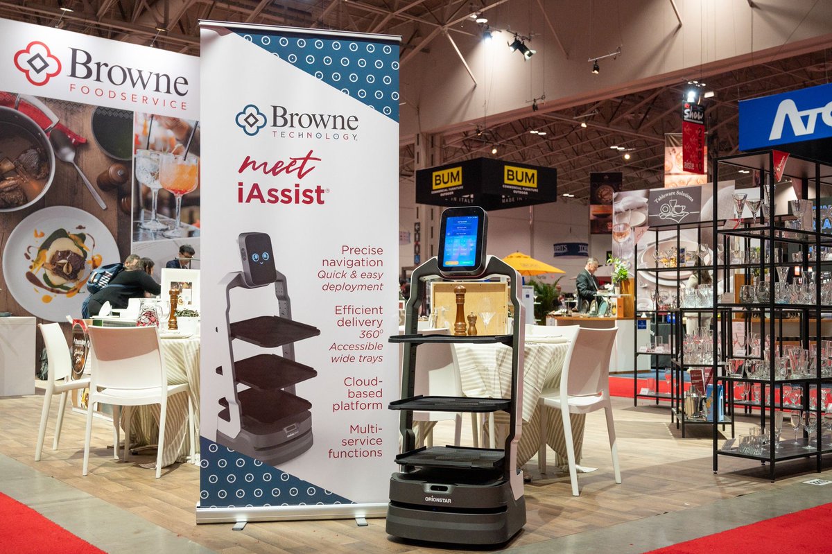 orionstar2016's tweet image. #iAssist and #iHost are showcased at RC Show 2023!

You can find #orionstar #robots at Booth 2219 (Browne) and Booth 1119 (Russell Hendrix Foodservice Equipment) from Monday, April 10 to Wednesday, April 12, 2023, at the Enercare Centre in Toronto. 💙