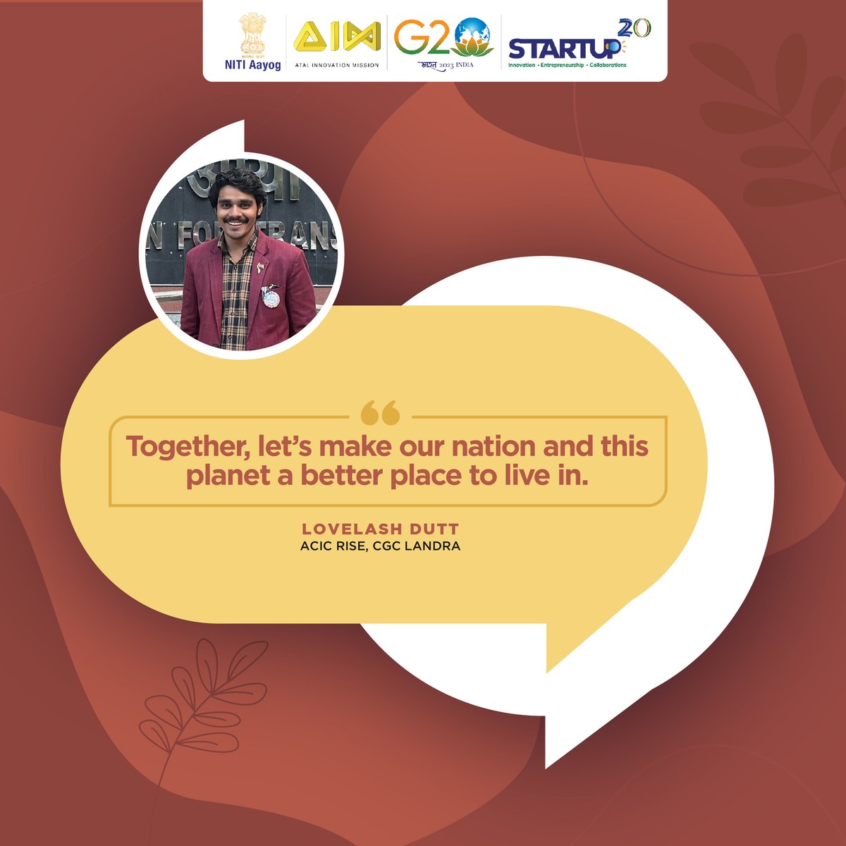 AIMtoInnovate's tweet photo. Safety starts with self-defense!💪

@DuttLovelash, a CIF from @AcicRise, is maximising safety with his innovation 'Hamara Rakshak', a non-lethal taser to ward off attackers.🙌

Take a look at his experience as a Community Innovator Fellow⤵️ https://t.co/w8hTTbK169
