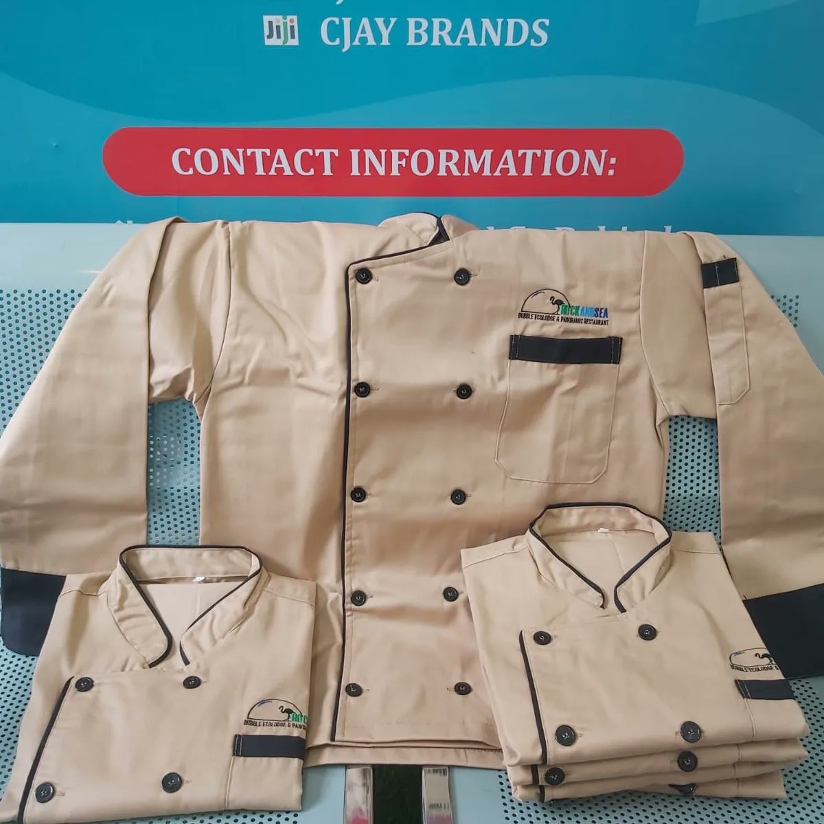 BrandsCj's tweet photo. Customized #ChefJackets for Restaurants & Hotels. Available in variety of colours & sizes.
Branded with company logo & details. We do countrywide deliveries within 24hrs. Contact us
βοΈ Call/Text/Whatsapp 0723828823/0737266534 info@cjaybrands.co.ke https://t.co/pnqZxOKDxp https://t.co/LMF6vYY1MN