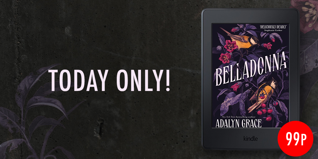 ✨🌸🐦✨ For today only Adalyn Grace's, Belladonna is 99p on Kindle - it's Bridgerton with a gothic, fantasy twist! Trust us, you need to read this one 😍 Download it here >> fal.cn/3xhUl