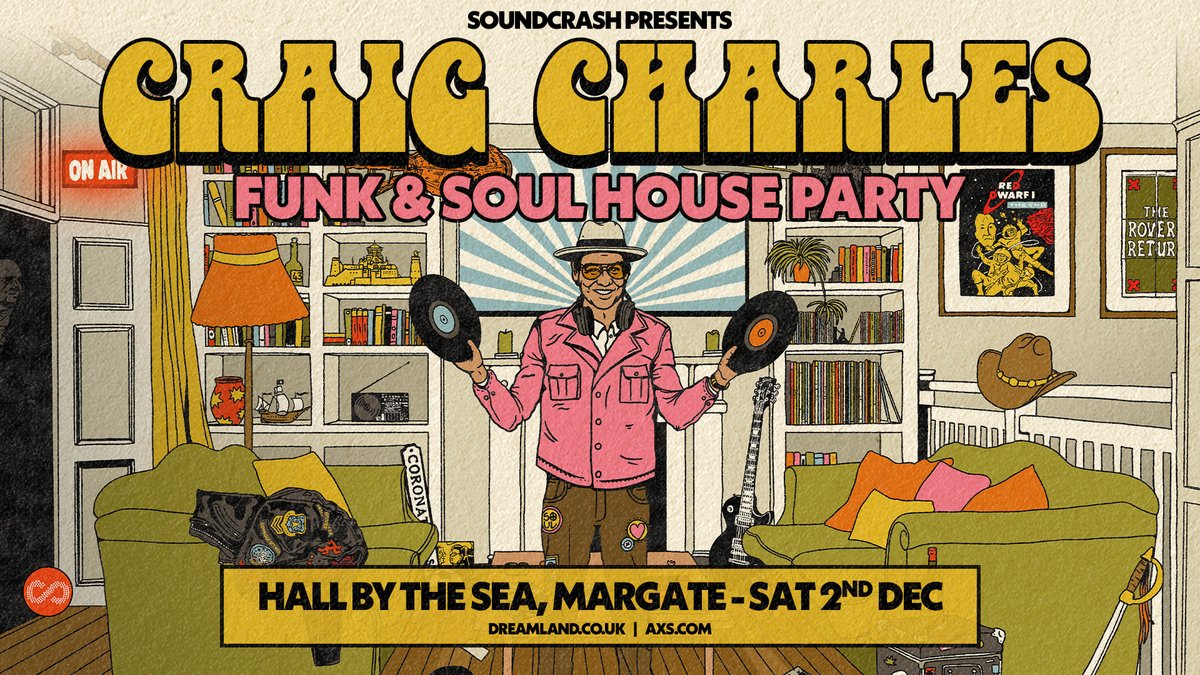 AXS_UK's tweet image. #AXSNEW @DreamlandMarg have announced that @CCfunkandsoul is bringing the Funk &amp;amp; Soul House Park to the Hall By The Sea on Saturday, 2nd December 2023.

⏰ Tickets are on sale Friday, 9am
🎫 w.axs.com/g49Y50NCyfc