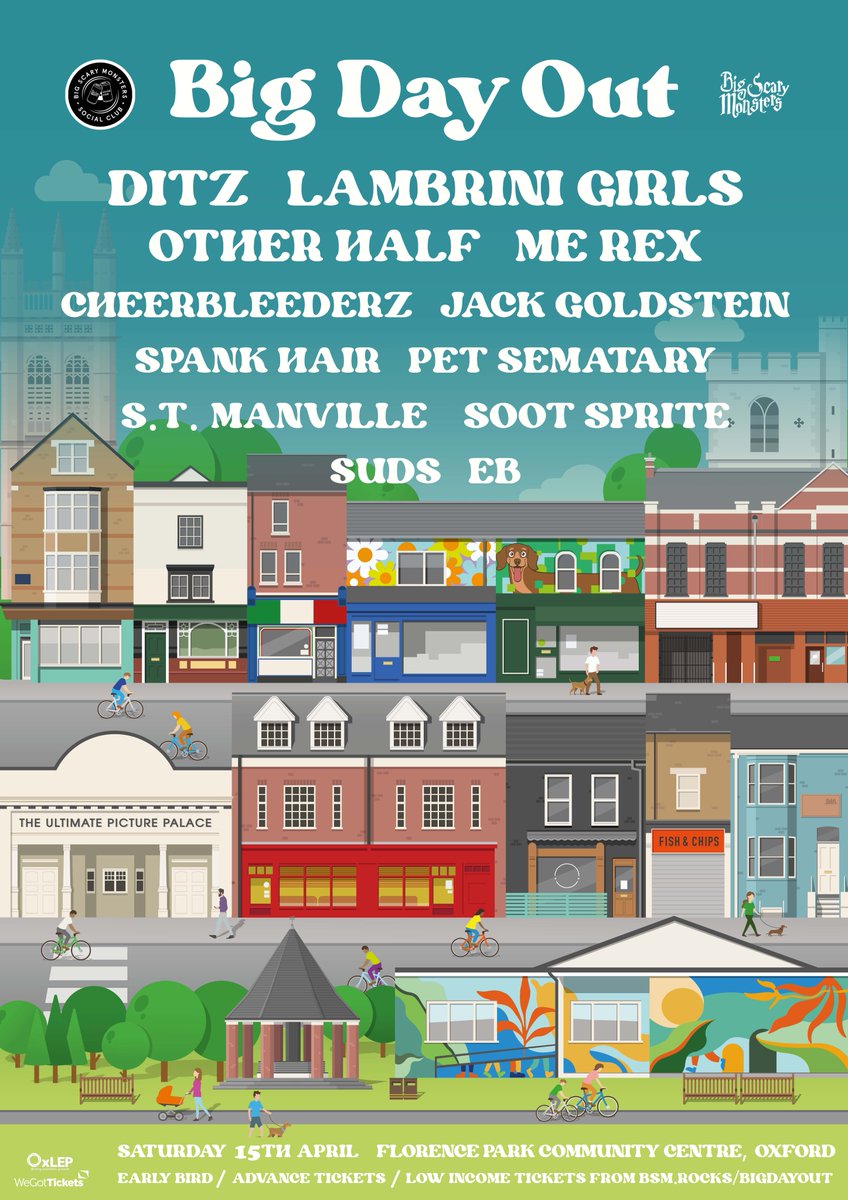 The countdown is one for Big Day Out - THIS SATURDAY at <a href="/FloparkCC/">Florence Park Community Centre</a> !

See you there? bsm.rocks/bigdayout