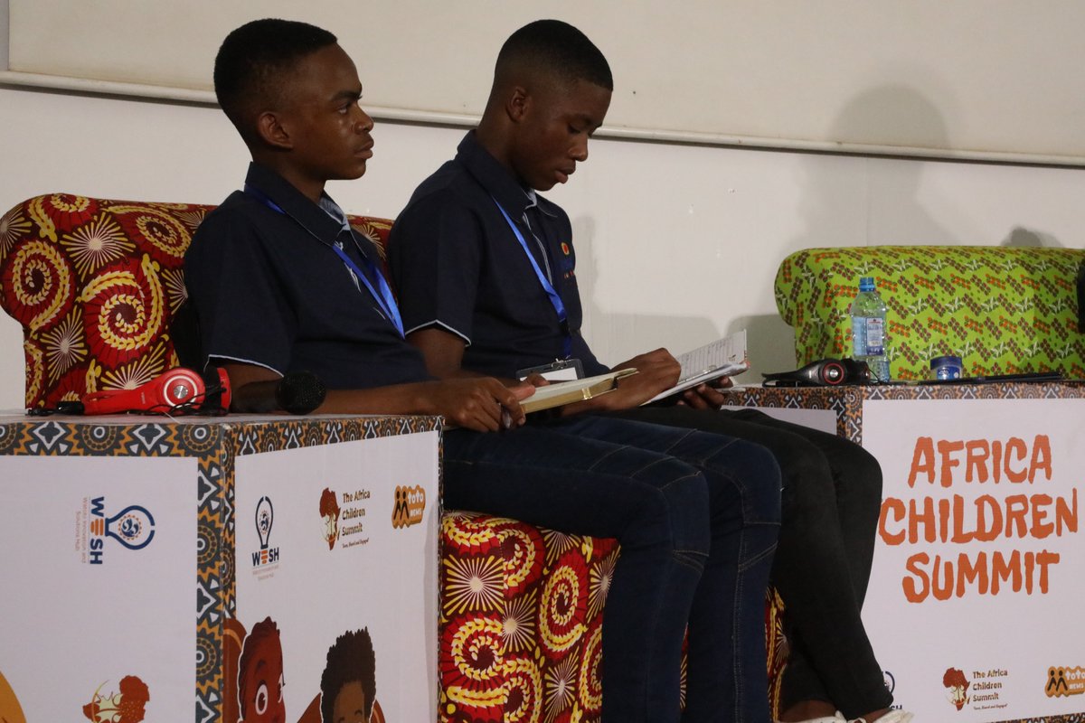 Exciting day 2 at the #AfricaChildrenSummit where young minds from across Africa are discussing the impact of #ClimateChange on their education. 

These inspiring children are driving the conversation and advocating for a better future. #ChildParticipation 🌍🌱

#SeenHeardEngaged