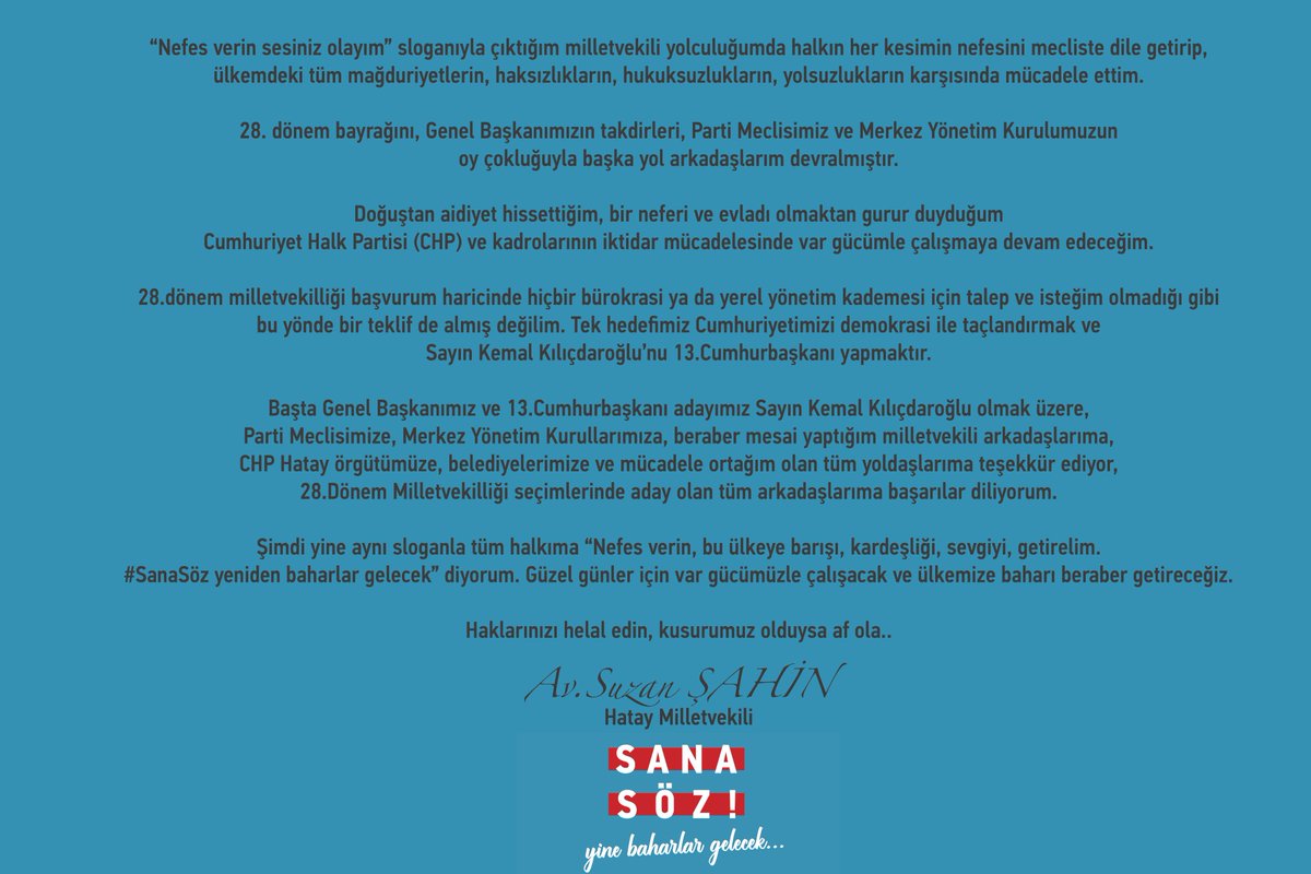 Suzan ŞAHİN tweet media