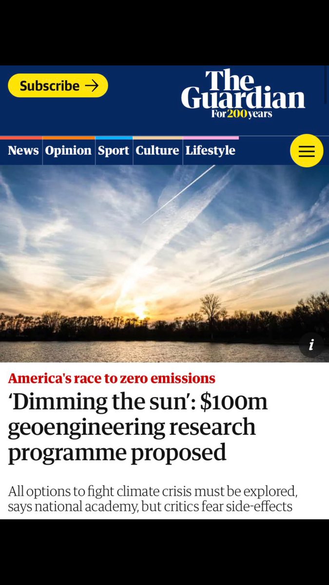 BGatesIsaPyscho's tweet photo. Chemtrail post yesterday hit a million impressions!  6 months ago would have barely gained a 100 likes.

To the doubters - it’s happening, it’s happening around the world daily &amp; it’s not good. https://t.co/jDXE9KCL19