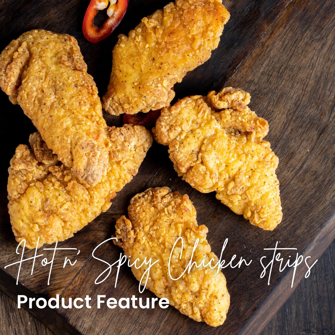 haloodies's tweet photo. ✨Product Feature - Haloodies Hot n Spicy 🌶️ chicken mini filets ✨

Try our tasty precooked mini filets that have a slight spicy kick to them!

Get yours today: 📲 https://t.co/0ZywkfFWEm

#haloodies #halal #halalfoodies https://t.co/531nhvFxEl