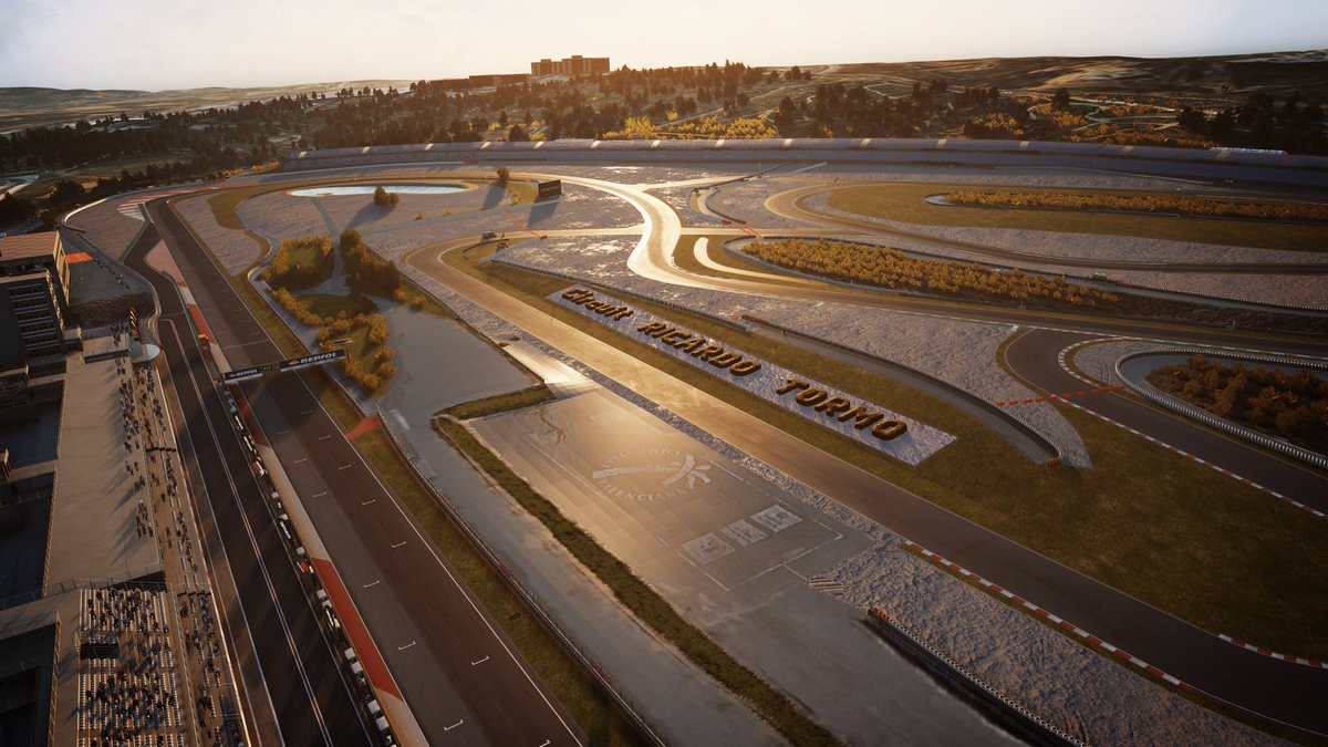 🇪🇸 Hola et bienvenue au Circuit Ricardo Tormo de Valence dans Assetto Corsa Competizione !  🇪🇸

👉Le circuit Ricardo Tormo complète le DLC 2023 GT World Challenge qui sera disponible sur #Steam le 19 avril.  

<a href="/CircuitValencia/">Circuit Ricardo Tormo</a> 
#beACC 🏎️