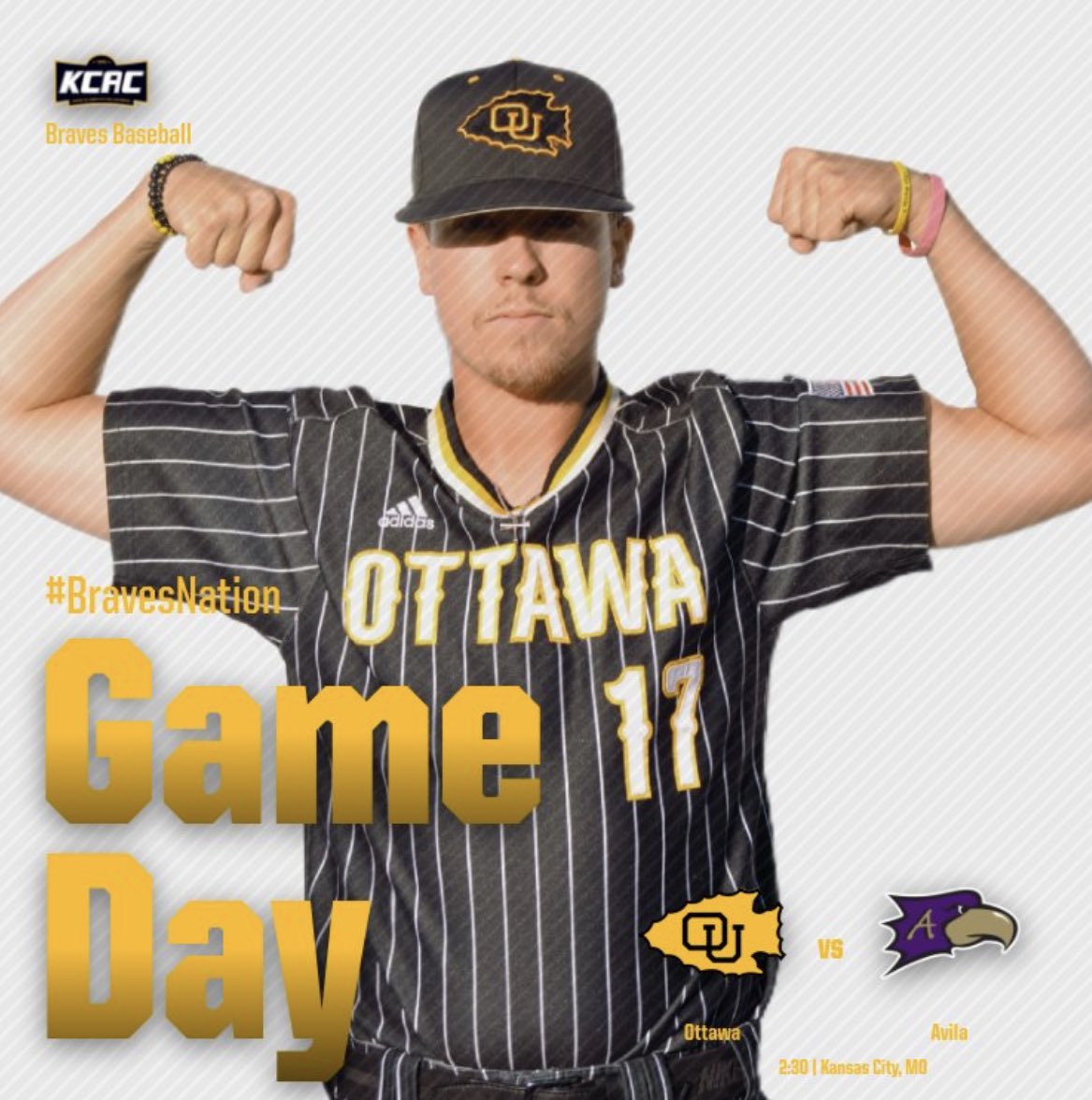 Ottawa_Baseball's tweet photo. Braves are heading for a little drive today to Avila for… you guessed it… GAME DAY! 
#BravesNation #Team58 https://t.co/23Veibgmg6