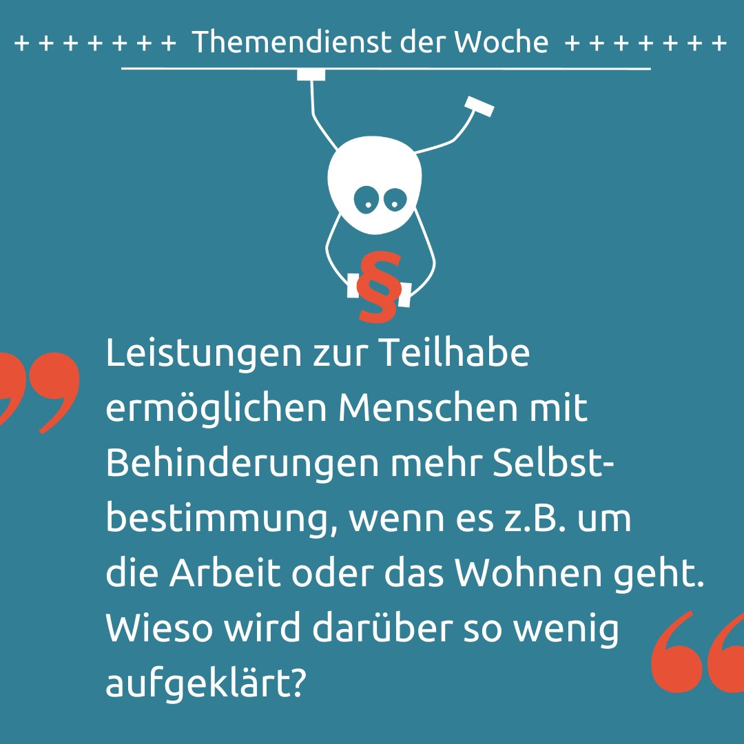 #Themendienst|ag: Behinderten Menschen werden kaum Optionen zur Selbstbestimmung aufgezeigt. Dabei gibt es Leistungen, die mehr Selbstbestimmung zulassen. Liebe Journalist*innen habt ihr schon einmal vom persönlichen Budget und Co. gehört? shero.link/themendienst