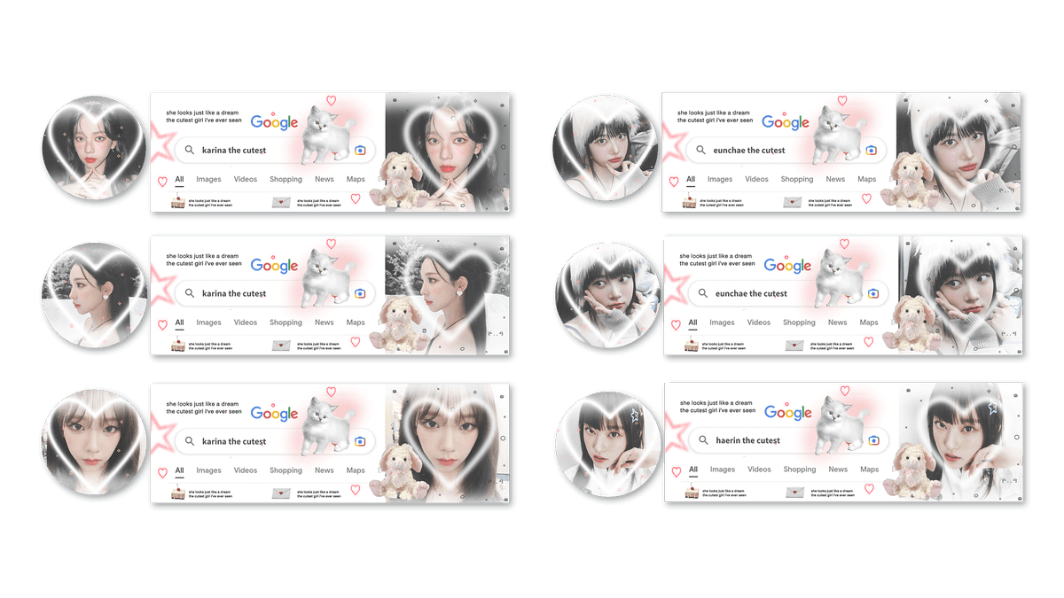 cotuons's tweet photo. @ijuteq Pas nih masih banyakk Ready stock soft layout 5k/each ava png &amp; jpg yaaa order bisa ke dm @cardigzan yaa open req jugaa

Avail : karina a b c, eunchae a b, haerin https://t.co/TbSkyx6QtM