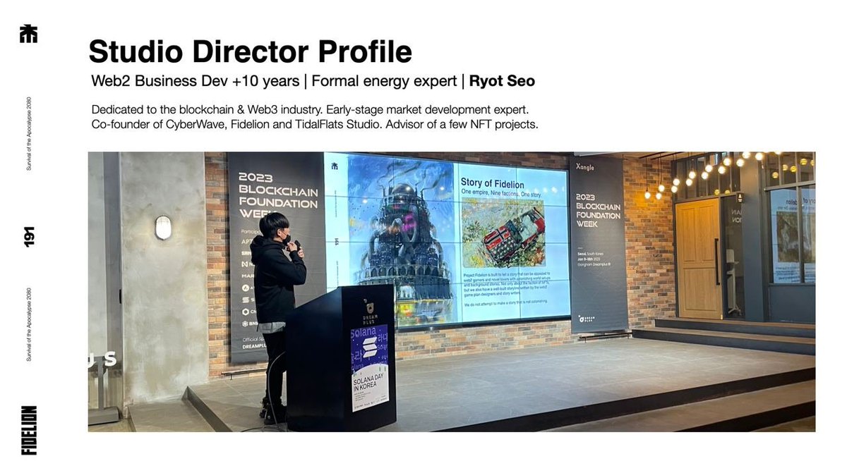 FidelionNFT's tweet image. ɪɴᴛʀᴏᴅᴜᴄɪɴɢ ᴛᴇᴀᴍ ғɪᴅᴇʟʟɪᴏɴ [𝟷/]

➠ sᴛᴜᴅɪᴏ ᴅɪʀᴇᴄᴛᴏʀ: ʀʏᴏᴛ