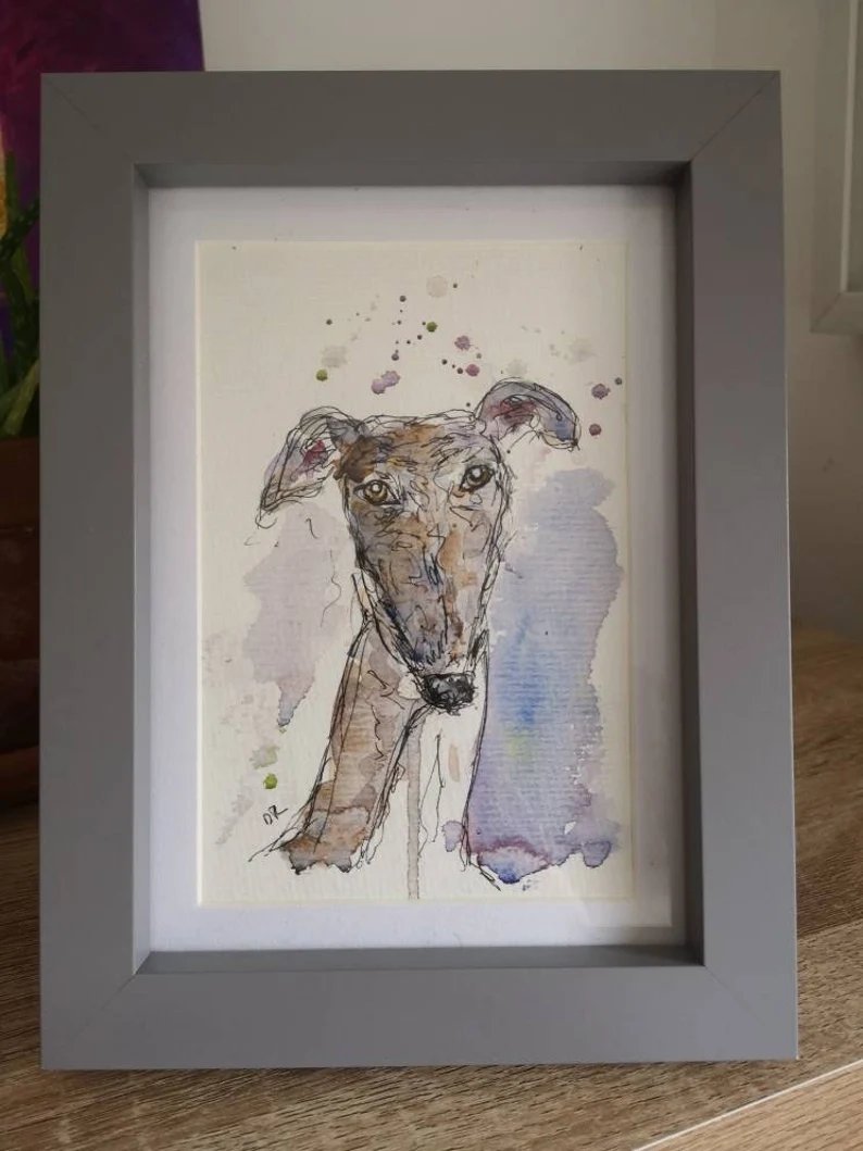 DebRobArt's tweet image. Wee squiggly #sighthound. And at a bargain price ;) #greyhound #whippets #lurcher etsy.com/uk/listing/140…