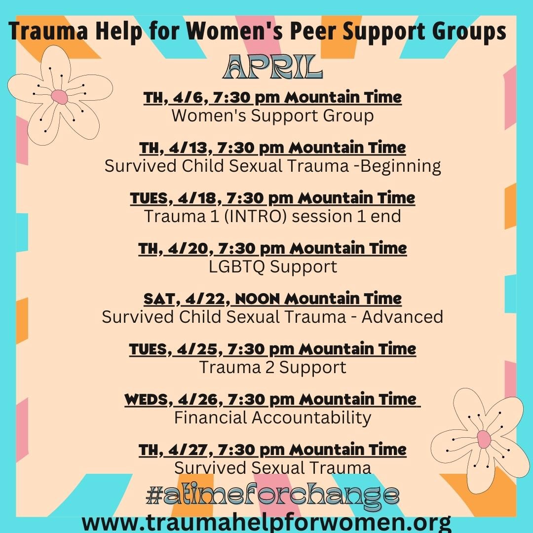 traumahelp_'s tweet photo. https://t.co/G8uDjPHpPk
#traumahelpforwomen #peersupportgroups #sexualtrauma https://t.co/5kPDSyJQiY