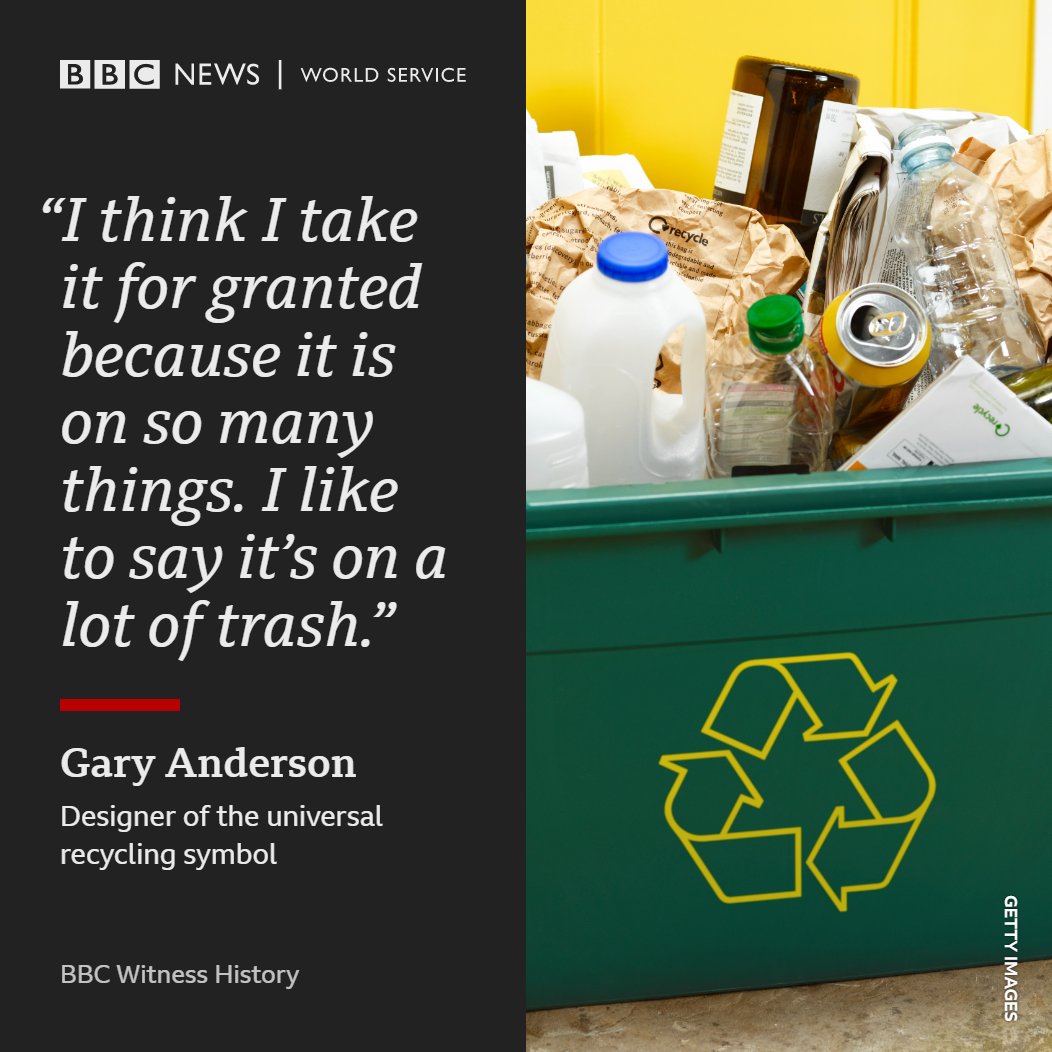 BBC_CurrAff's tweet photo. How was this symbol made? ♻️
Find out on #BBCWitnessHistory ⤵️ 🎧