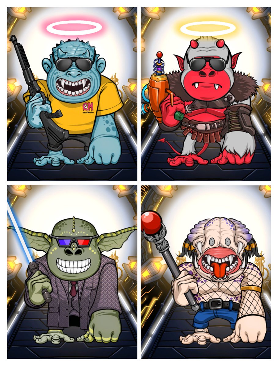 ☀️Good morning #NFTfamily 
Let's go <a href="/CrazzzyMonsters/">Crazzzy Monsters | Gen2 on @Cryptocomnft |</a> 🚀

⏲️The time has come to announce our mint.🥳

🔥Save the date: April 12th 7PM UTC🔥
Where: crazzzymonsters.com 

kindly join its Discord Server here🔻
discord.gg/kE8NXrUj

#CRO #crofam #CronosNFT #NFTs #artwork #art