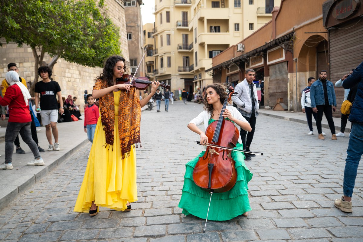“One of the top 15 most inspiring artists of the decade” Egyptian Streets

27 April 7.30pm <a href="/MidHallHull/">Middleton Hall Hull</a> 
<a href="/TheAyoubSisters/">The Ayoub Sisters</a> will perform works celebrating  the music from the Arab World, as well as their arrangements of more familiar works. Not to be missed!
ticketsource.co.uk/middleton-hall…