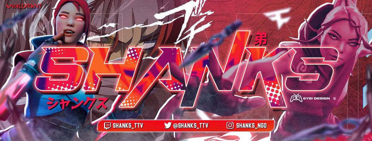 eysidesignph's tweet photo. @Shanks_TTV Hey lil bro, we made you a banner, thanks for making us always happy with your streams, love from Eysi Design (PH 🇵🇭) https://t.co/n4dwskdMgc