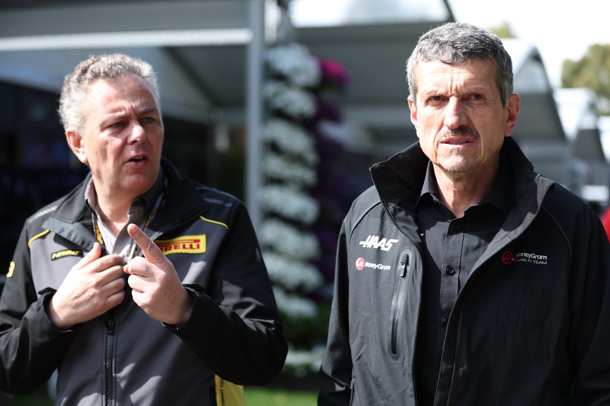What is <a href="/Mario_Isola/">Mario Isola</a> telling <a href="/HaasF1Team/">MoneyGram Haas F1 Team</a> principal Guenther Steiner? Wrong answers only 😄

#Fit4F1 #F1