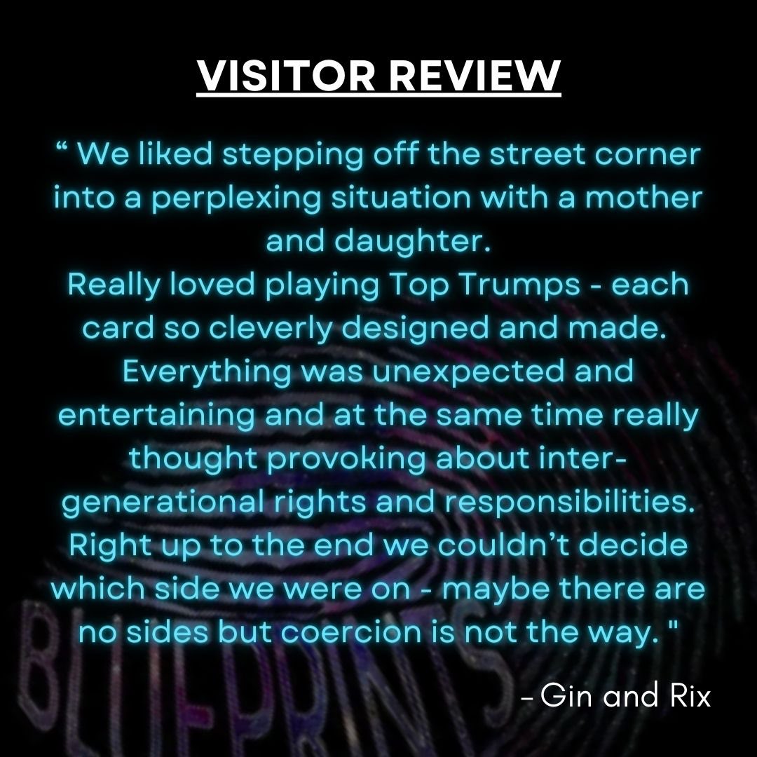 🦞✨ Insightful review sent by the audience for our sold-out show the “Blueprint Museum” held at <a href="/mocalondon1/">MOCA London</a> ✨🦞

#visitorreview #blueprints #soldoutshow #immersivetheatre #audience #reviews #women #relationships #theatre #mocalondon #exhibition