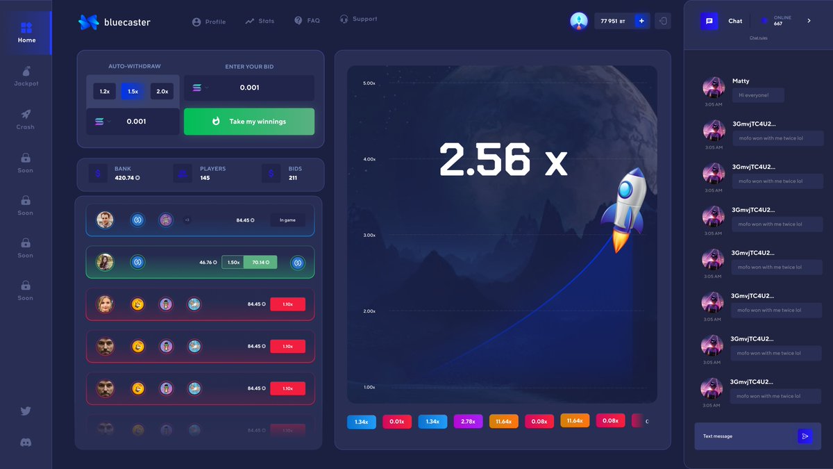 Bluecaster tweet media