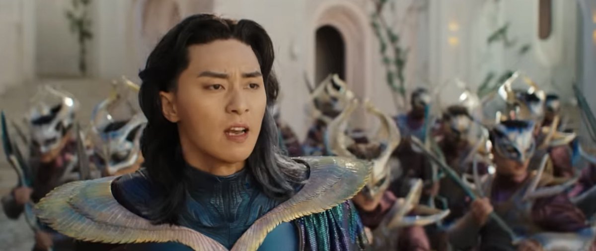 DiscussingFilm's tweet photo. First look at Park Seo-Joon in ‘THE MARVELS’. https://t.co/mMX15gKFfS