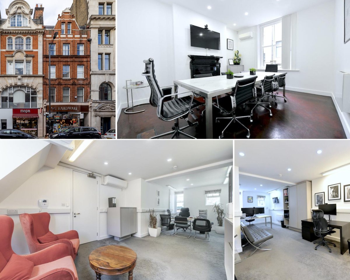Now Available: 18 Great Portland Street. Up to 1,382 sq ft. #London #ToLet #Office #RobertIrvingBurns m.search-prop.com/18-great-portl…