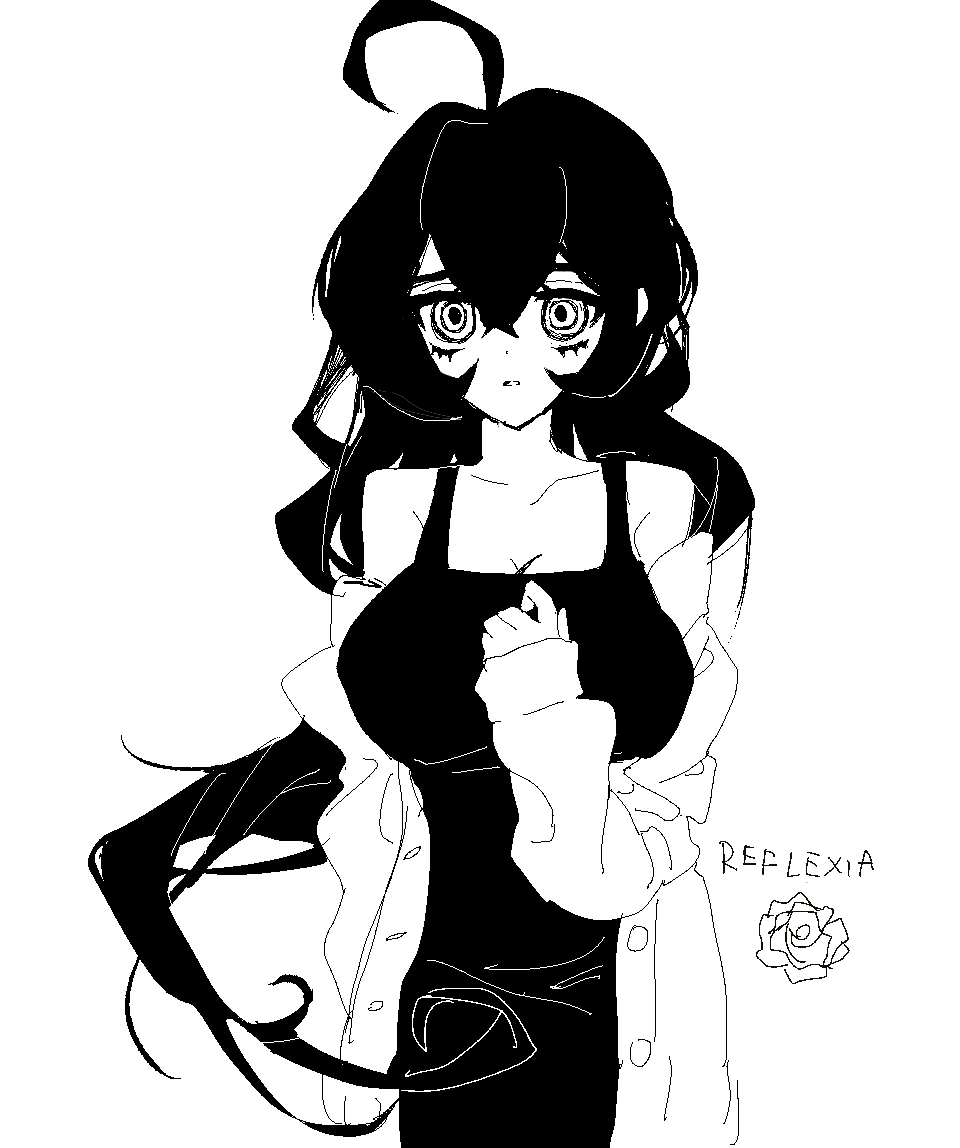 9qpq6's tweet photo. REFLEXIA　ダンデレちゃん　ファンアート https://t.co/Yv9vlZA1s1