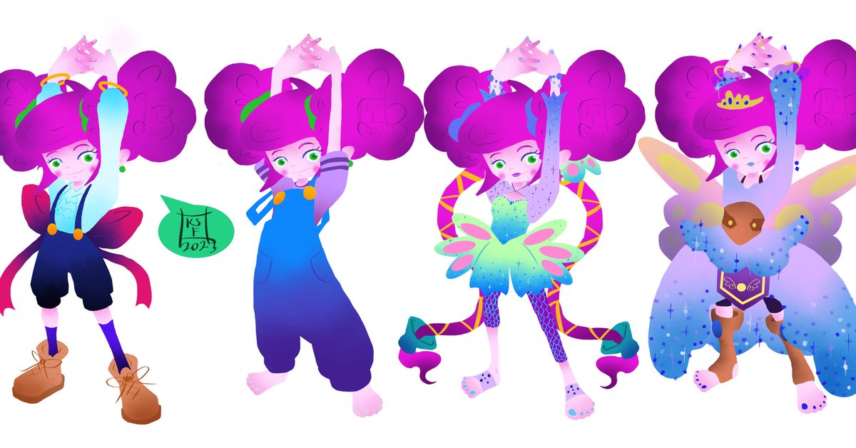 GreenGirlMecha's tweet photo. Happy portfolio day! Hi I'm Kellie! I am a character designer looking for work in the animation industry. I am available for freelance and full-time opportunities.
#openforworkanimation #PortfolioDay #portfolioday2023 #characterdesign #animation #visualdevelopment https://t.co/g5UISdfxfe